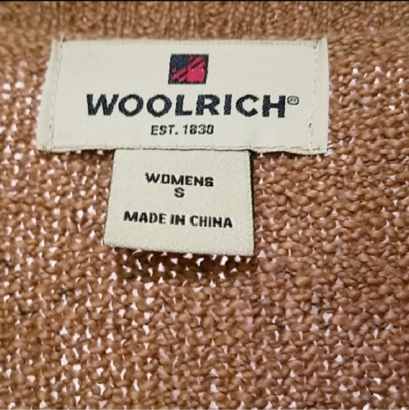 Vintage Woolrich Fawn Zip Up Sweater Vest - Picture 5 of 5